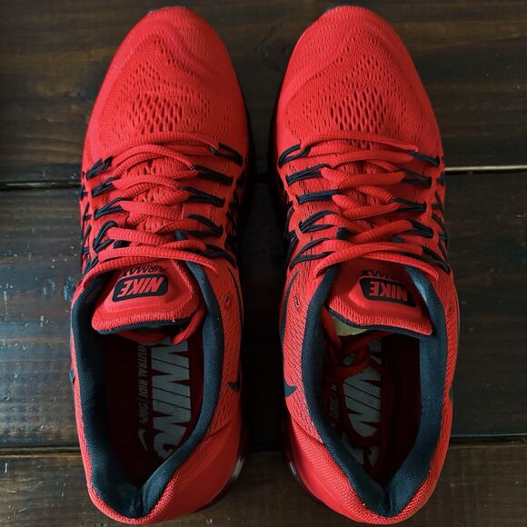 Air Max 2015 University Red Running Shoes - Picture 7 of 9